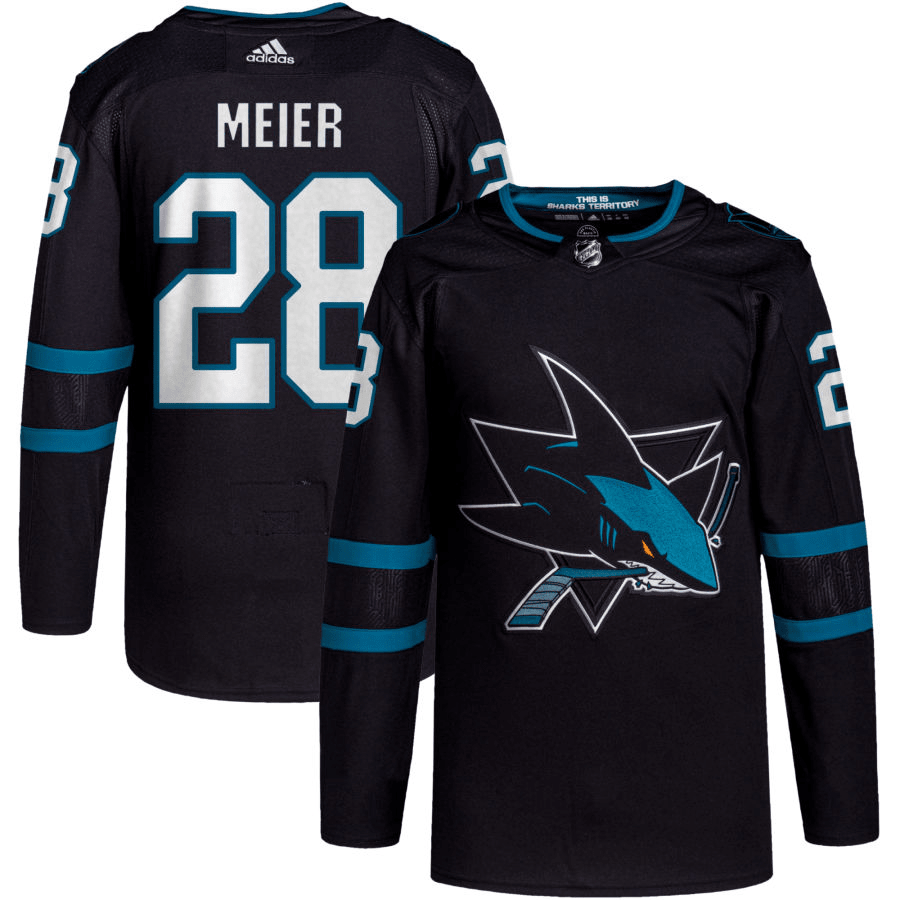 Timo Meier San Jose Sharks Alternate Black Player Swingman Jersey