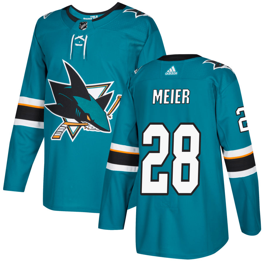 Timo Meier San Jose Sharks Teal Player Swingman Jersey