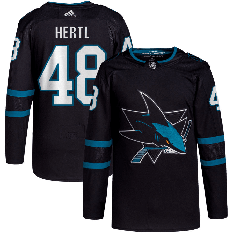 Tomas Hertl San Jose Sharks Alternate Black Player Swingman Jersey