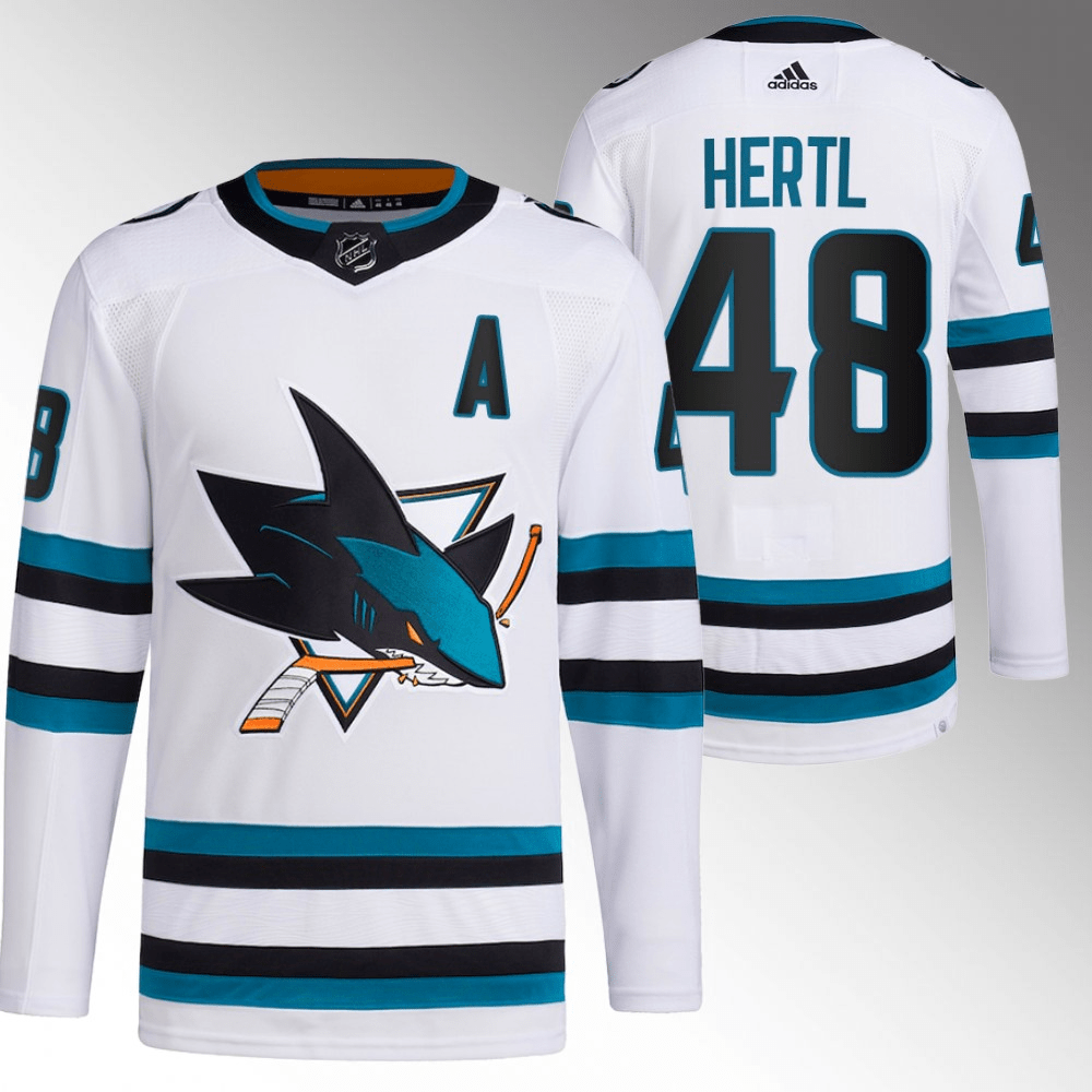 Tomas Hertl San Jose Sharks Away White Player Swingman Jersey