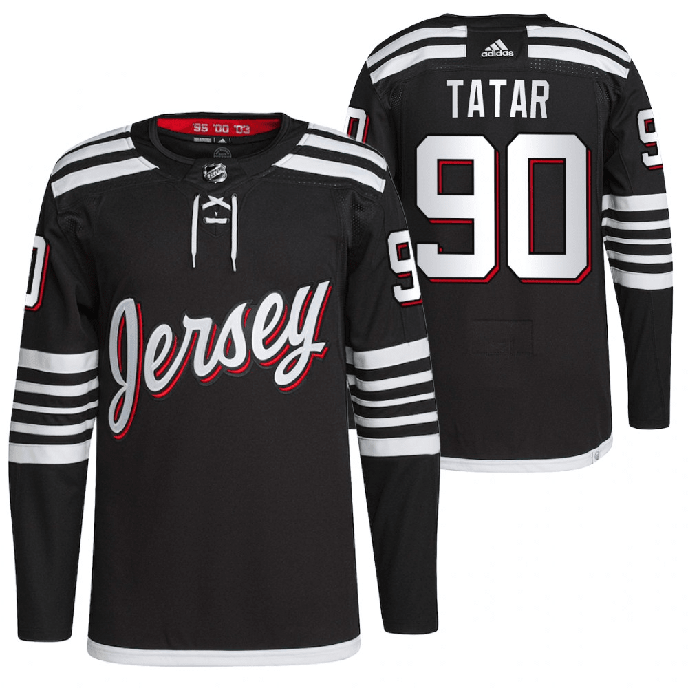 Tomas Tatar New Jersey Devils 2021-22 Alternate Black Player Swingman Jersey