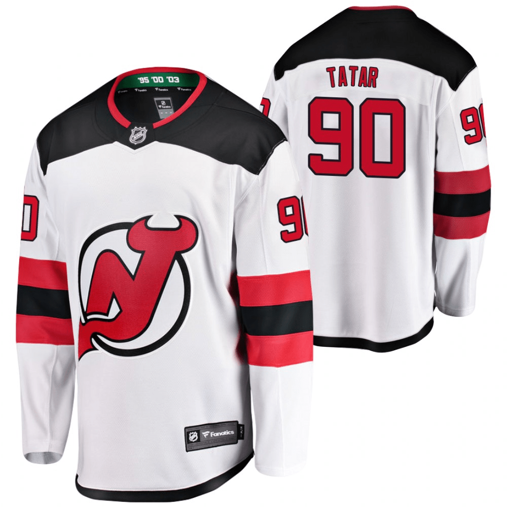 Tomas Tatar New Jersey Devils Away White Player Swingman Jersey