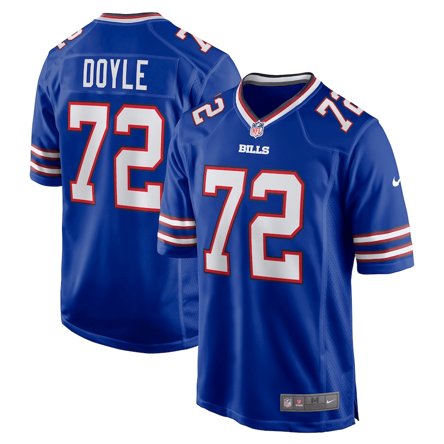 Tommy Doyle Buffalo Bills 2022 Royal Game Jersey
