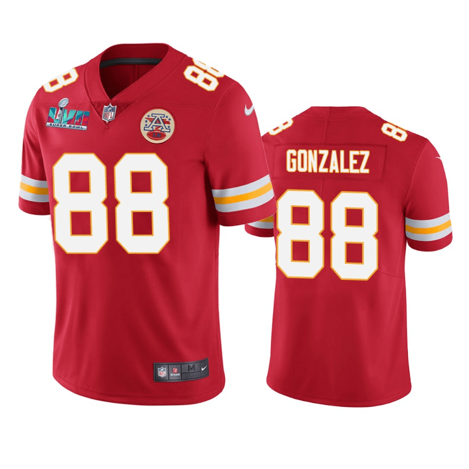 Tony Gonzalez Kansas City Chiefs Super Bowl LVII Red Vapor Limited Jersey