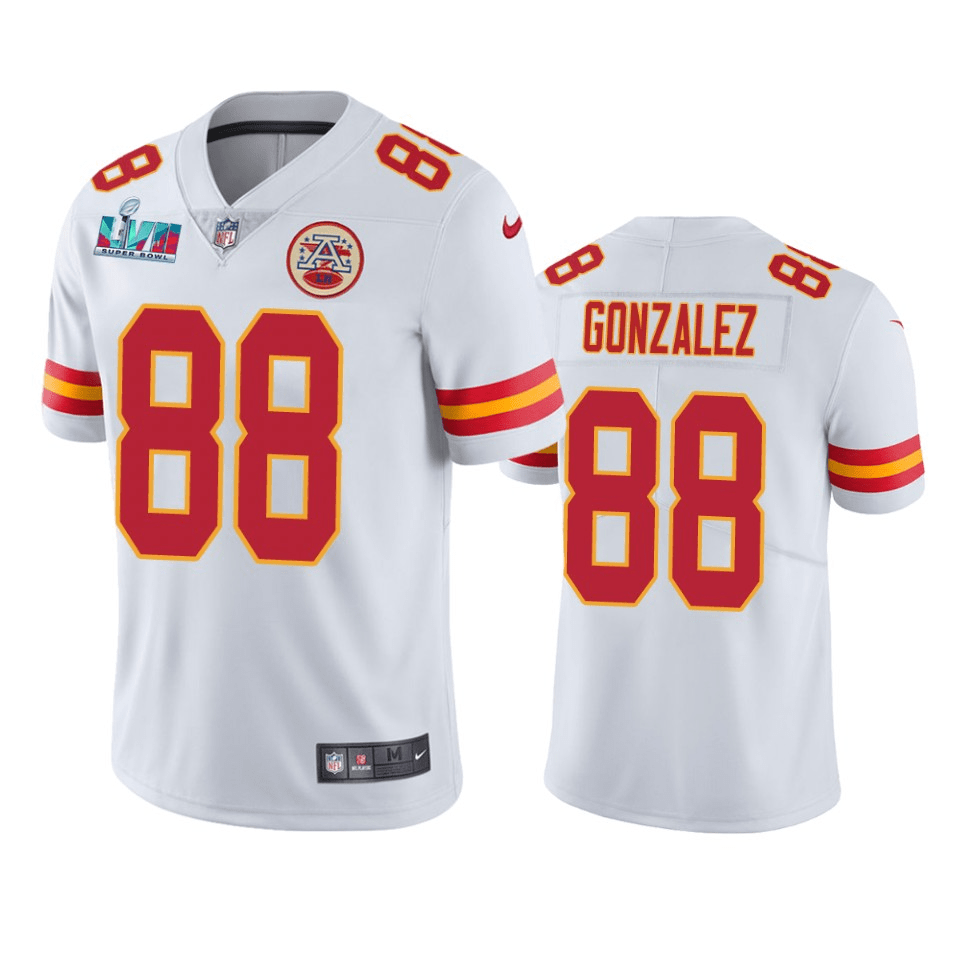 Tony Gonzalez Kansas City Chiefs Super Bowl LVII White Vapor Limited Jersey