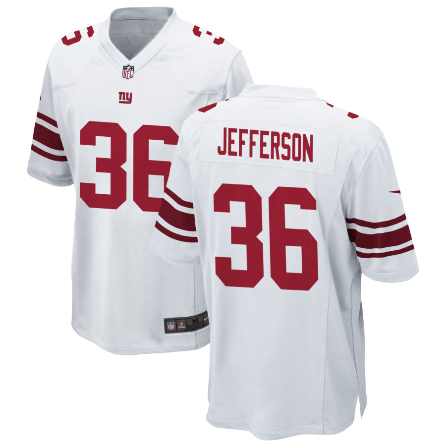 Tony Jefferson New York Giants White Game Jersey