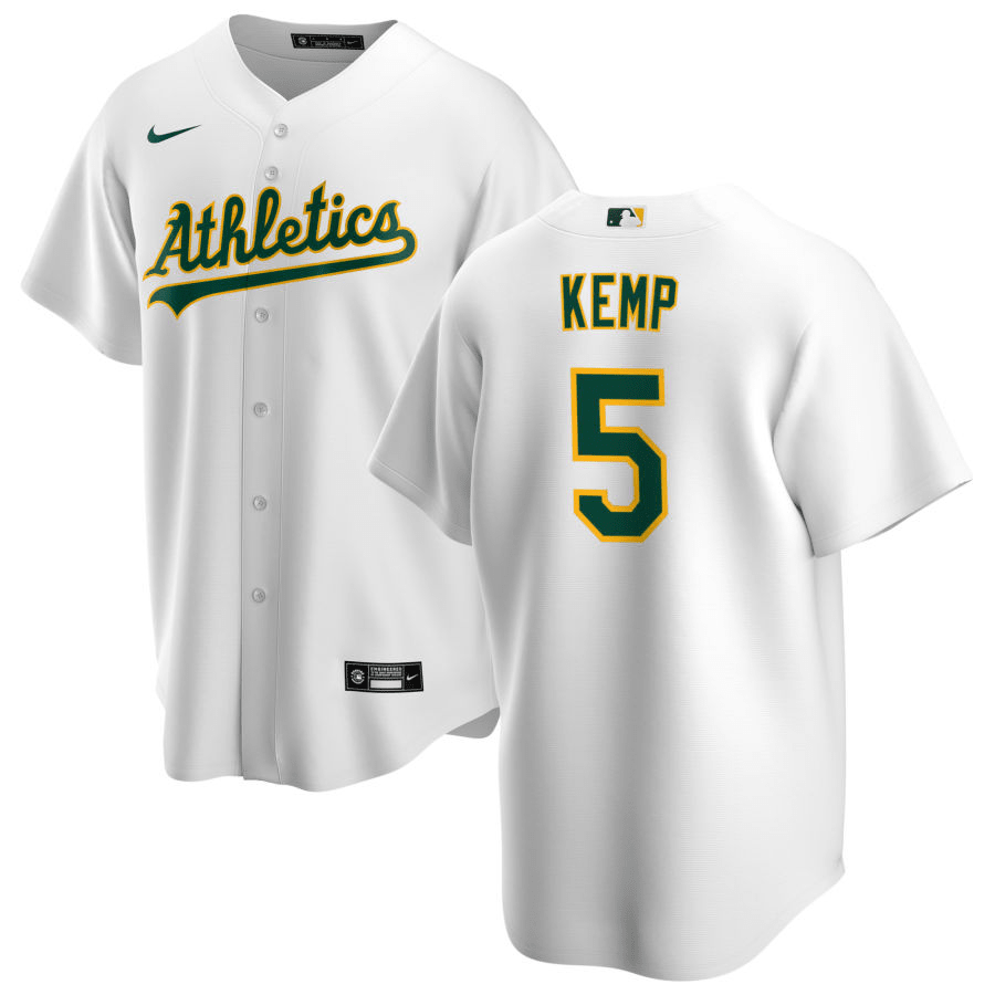 Tony Kemp Oakland Athletics Home White Baseball Player Jersey