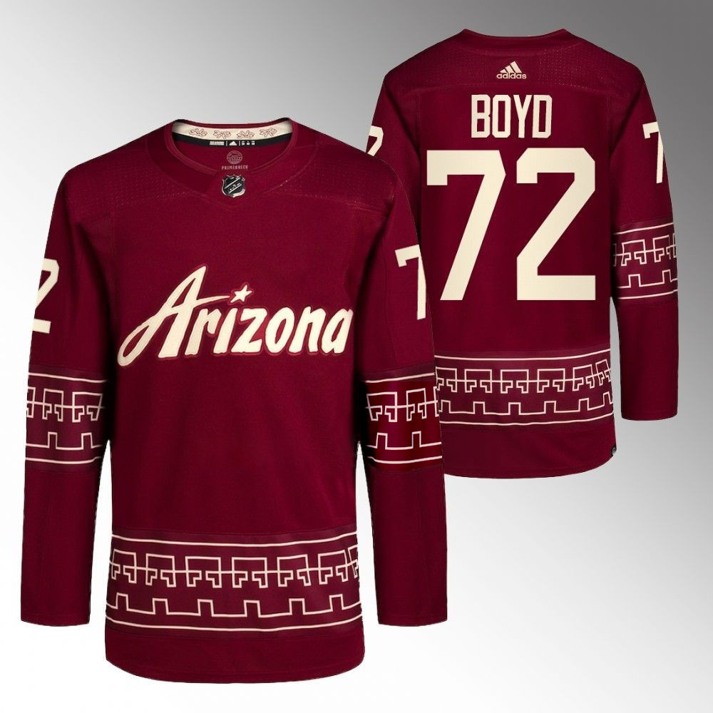 Travis Boyd Arizona Coyotes 2022-23 Alternate Garnet Player Swingman Jersey