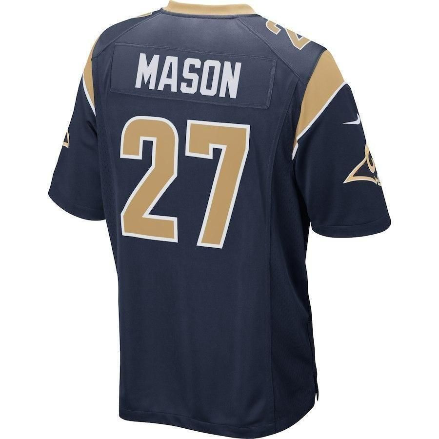 Tre Mason Los Angeles Rams Game Jersey