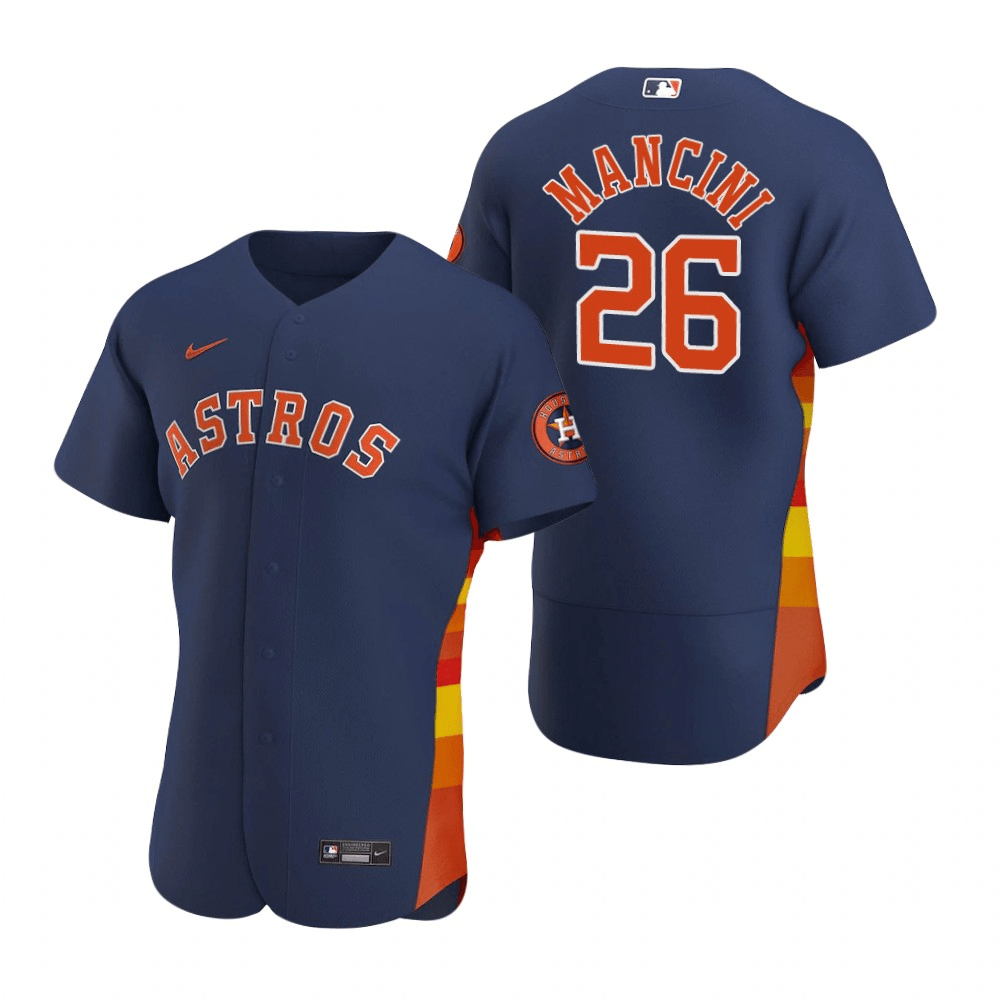 Trey Mancini Houston Astros Alternate Navy Baseball Player Jersey