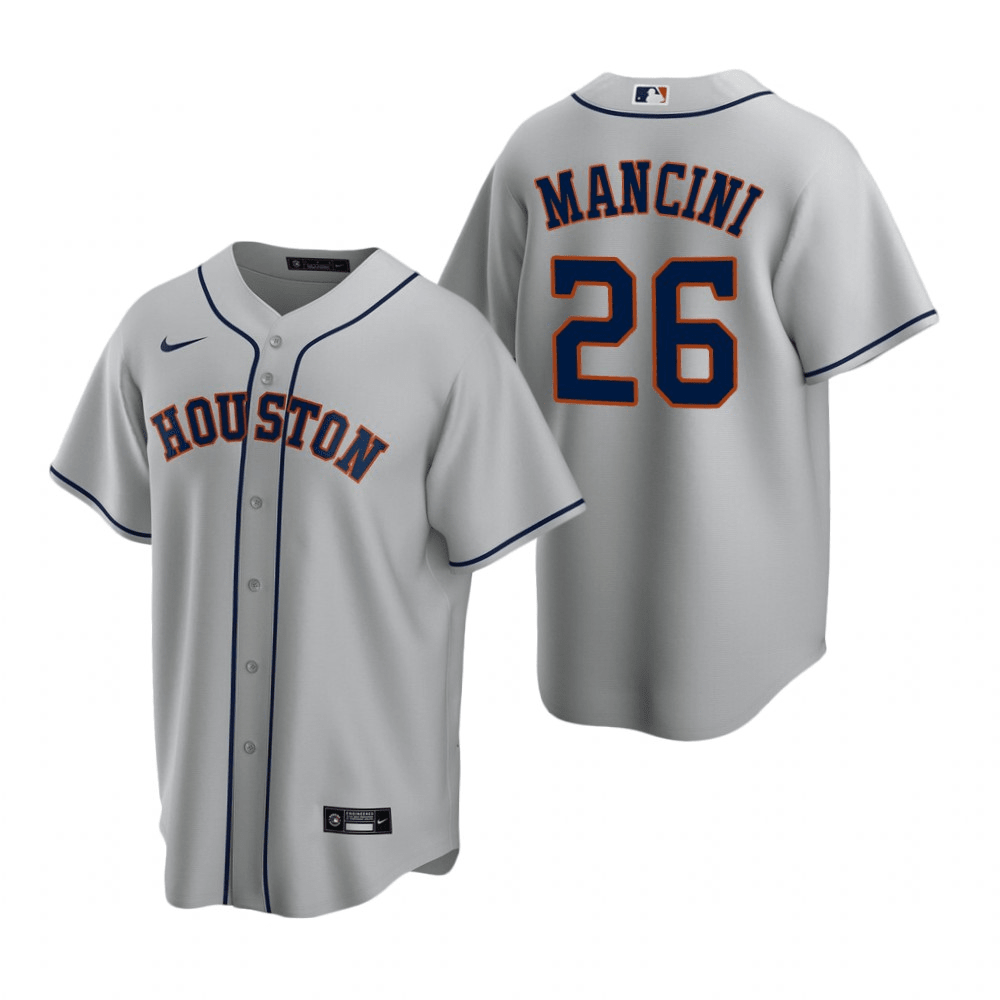 Trey Mancini Houston Astros Road Gray Baseball Player Jersey
