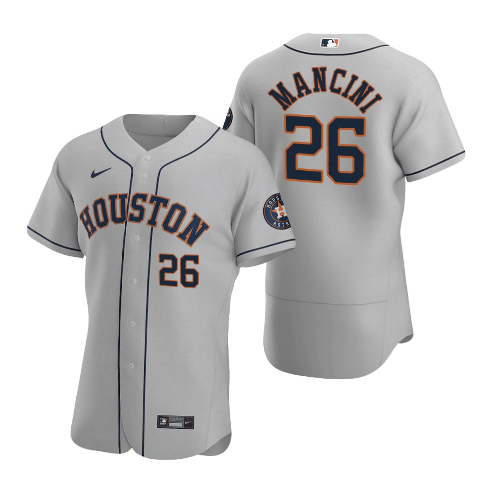 Trey Mancini Houston Astros Road Gray Baseball Player Jersey