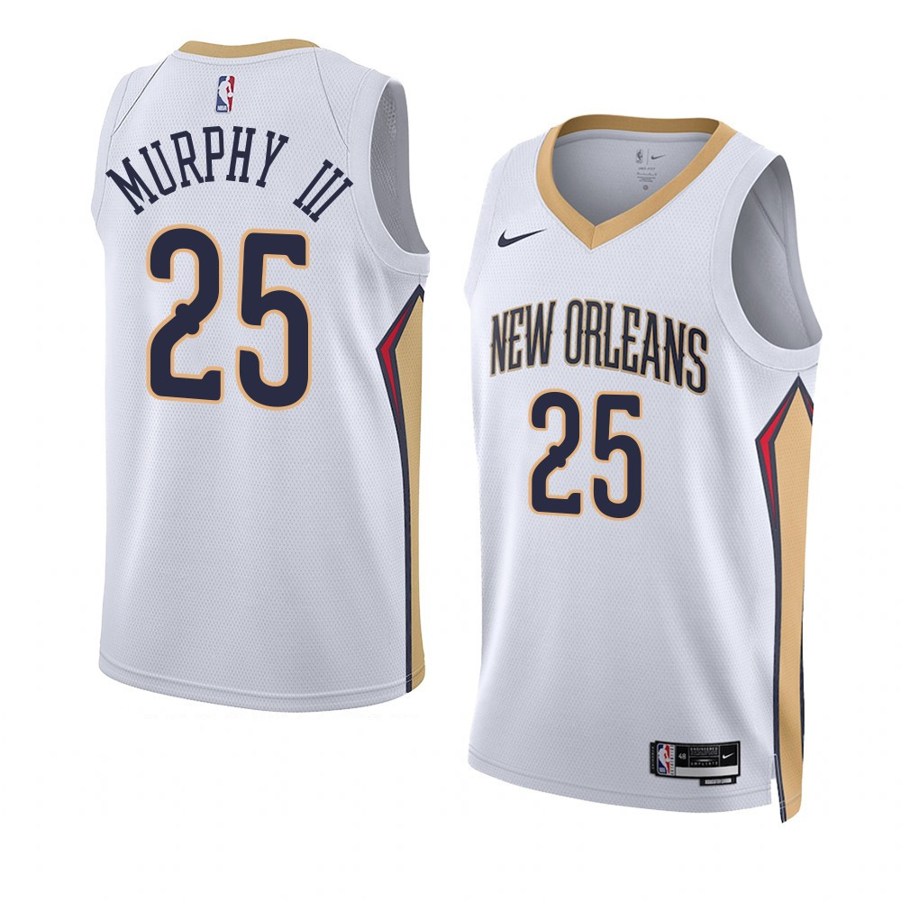 Trey Murphy III New Orleans Pelicans 2022-23 Association Edition White Swingman Jersey