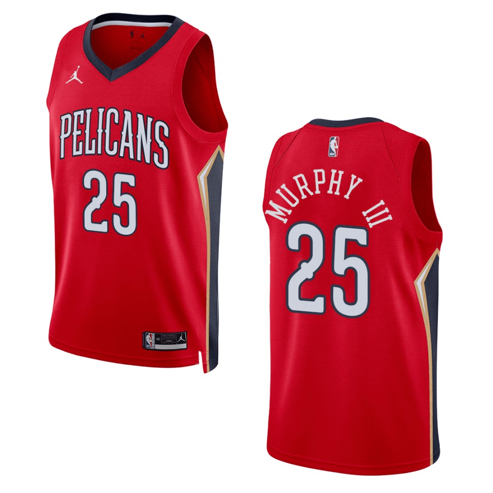 Trey Murphy III New Orleans Pelicans 2022-23 Statement Edition Red Swingman Jersey