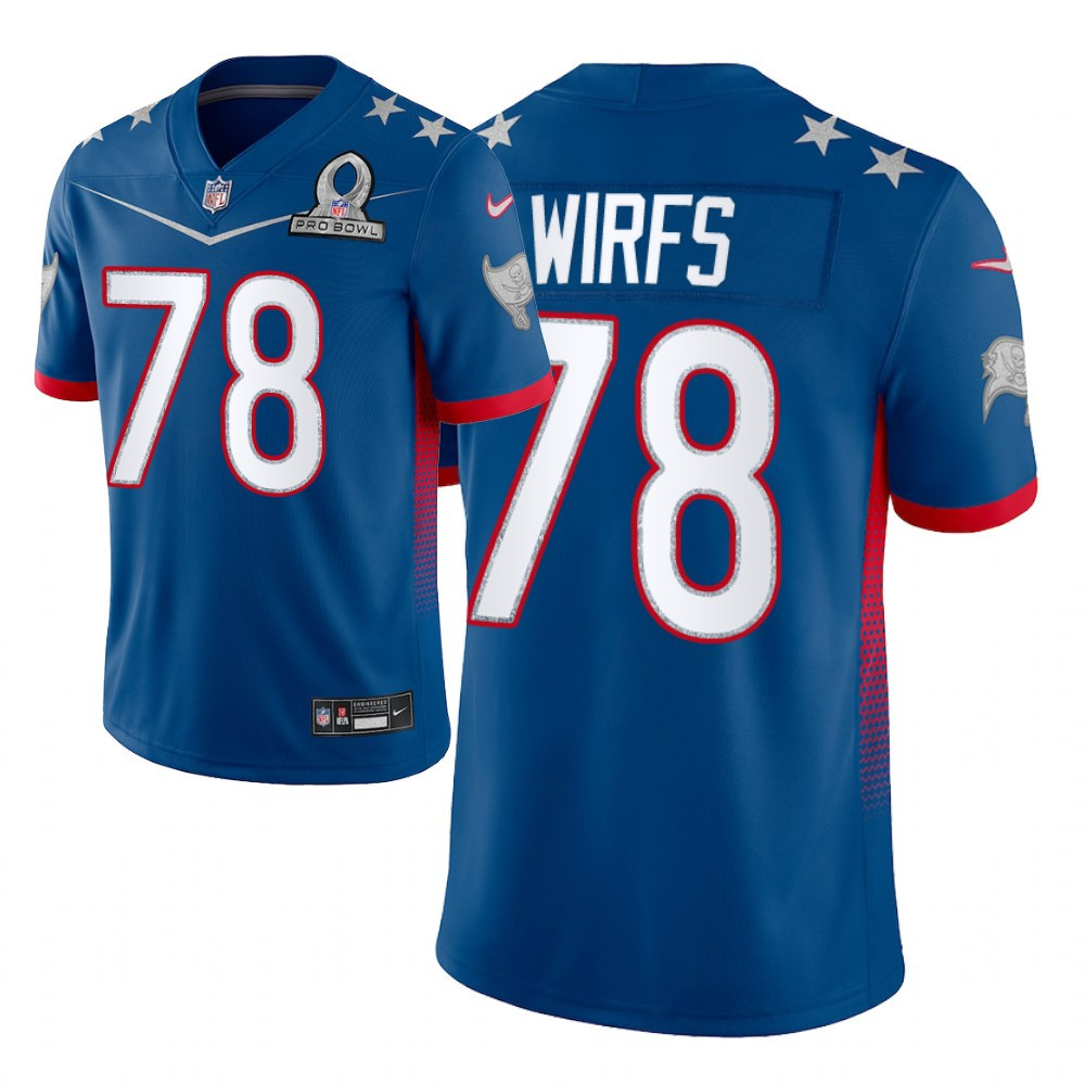 Tristan Wirfs Tampa Bay Buccaneers 2022 NFC Pro Bowl Jersey