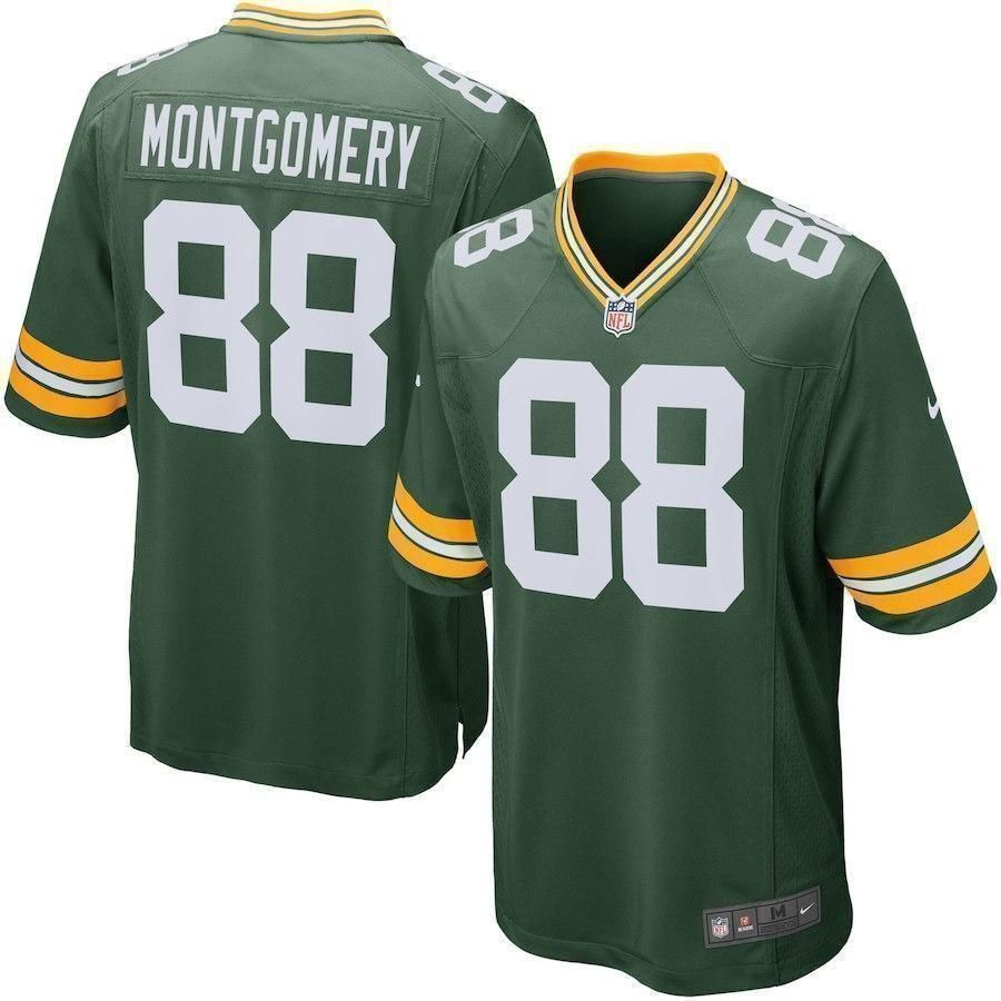 Ty Montgomery Green Bay Packers Game Jersey