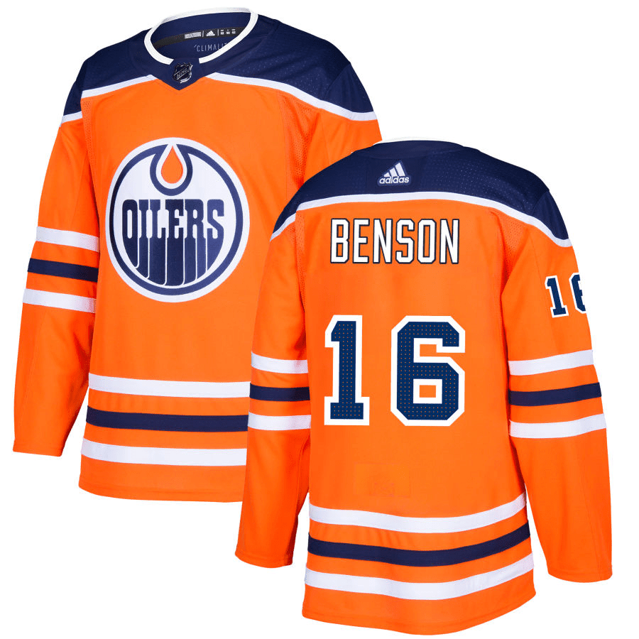 Tyler Benson Edmonton Oilers Orange Player Swingman Jersey