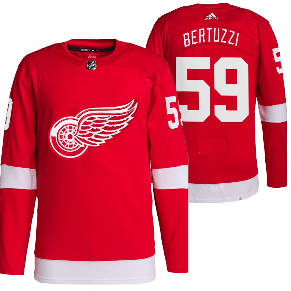 Tyler Bertuzzi Detroit Red Wings Home Red Player Swingman Jersey