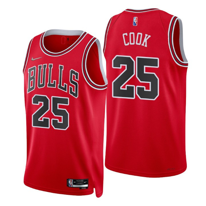 Tyler Cook Chicago Bulls 2021-22 Icon Red Swingman Jersey
