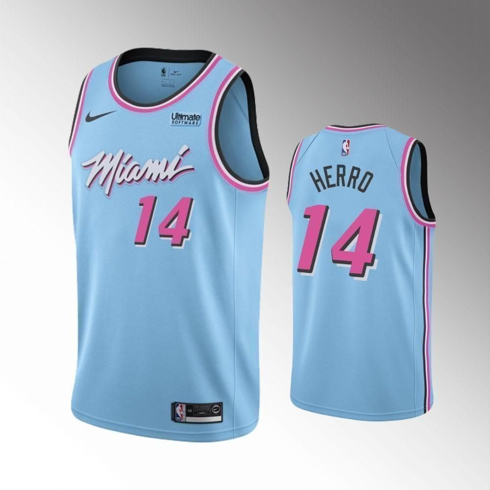 Tyler Herro Miami Heat 2019-20 City Blue Swingman Jersey