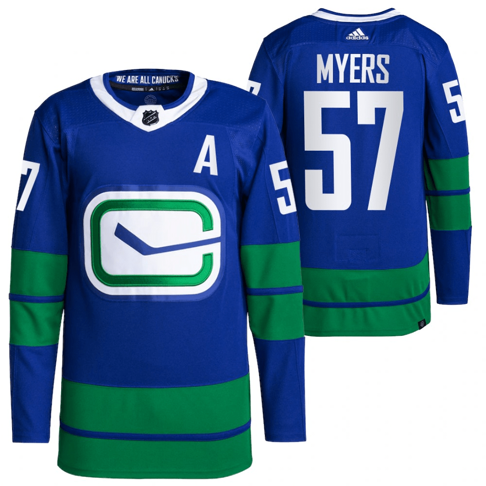 Tyler Myers Vancouver Canucks Alternate Royal Player Swingman Jersey