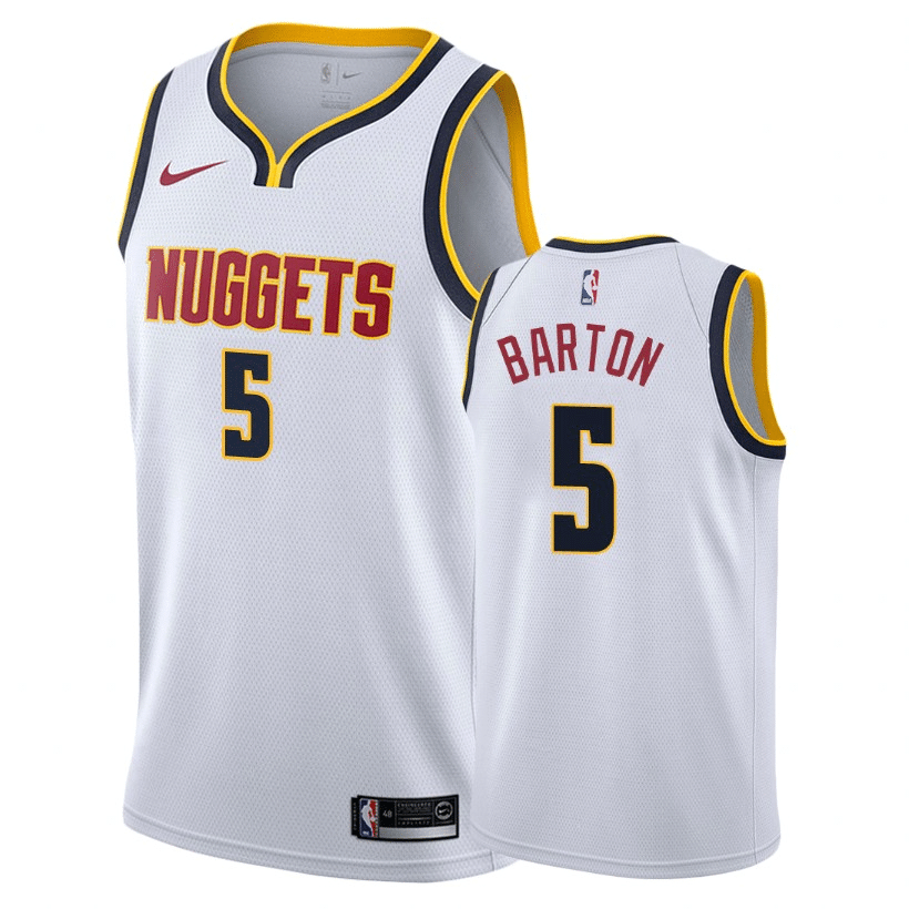 Will Barton Denver Nuggets 2020-21 Association Edition White Swingman Jersey