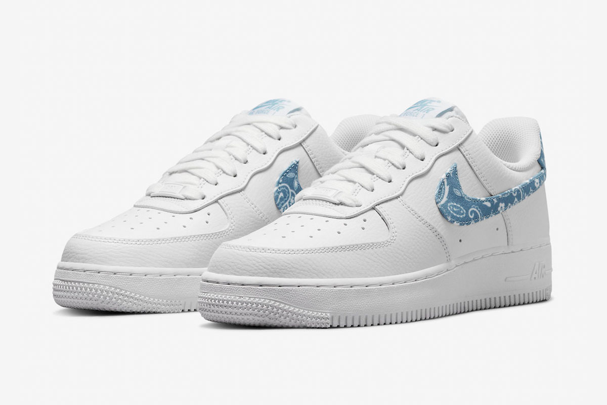 Wmns Nike Air Force 1 '07 Essentials 'Blue Paisley'