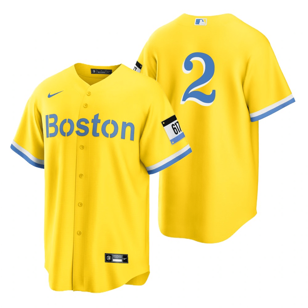 Xander Bogaerts Boston Red Sox City Connect 2021 Baseball Player Jersey