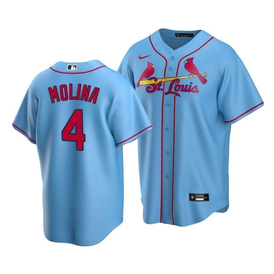 Yadier Molina St. Louis Cardinals 2020 Baseball Player Jersey