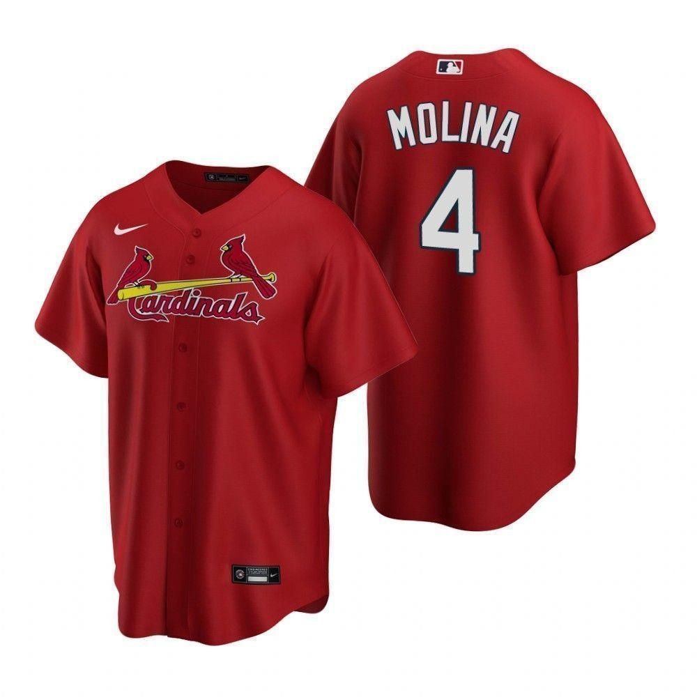 Yadier Molina St. Louis Cardinals 2020 Baseball Player Jersey