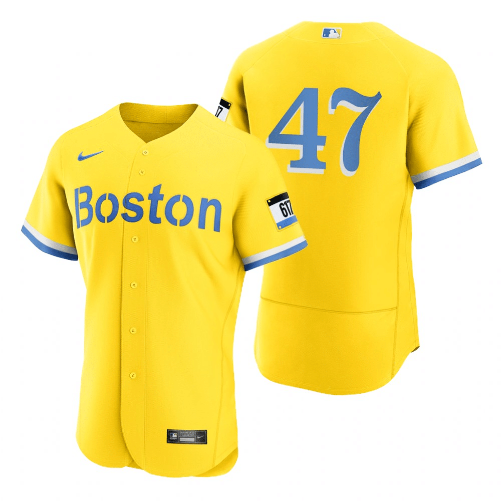 Yolmer Sanchez Boston Red Sox City Connect 2021 Baseball Player Jersey